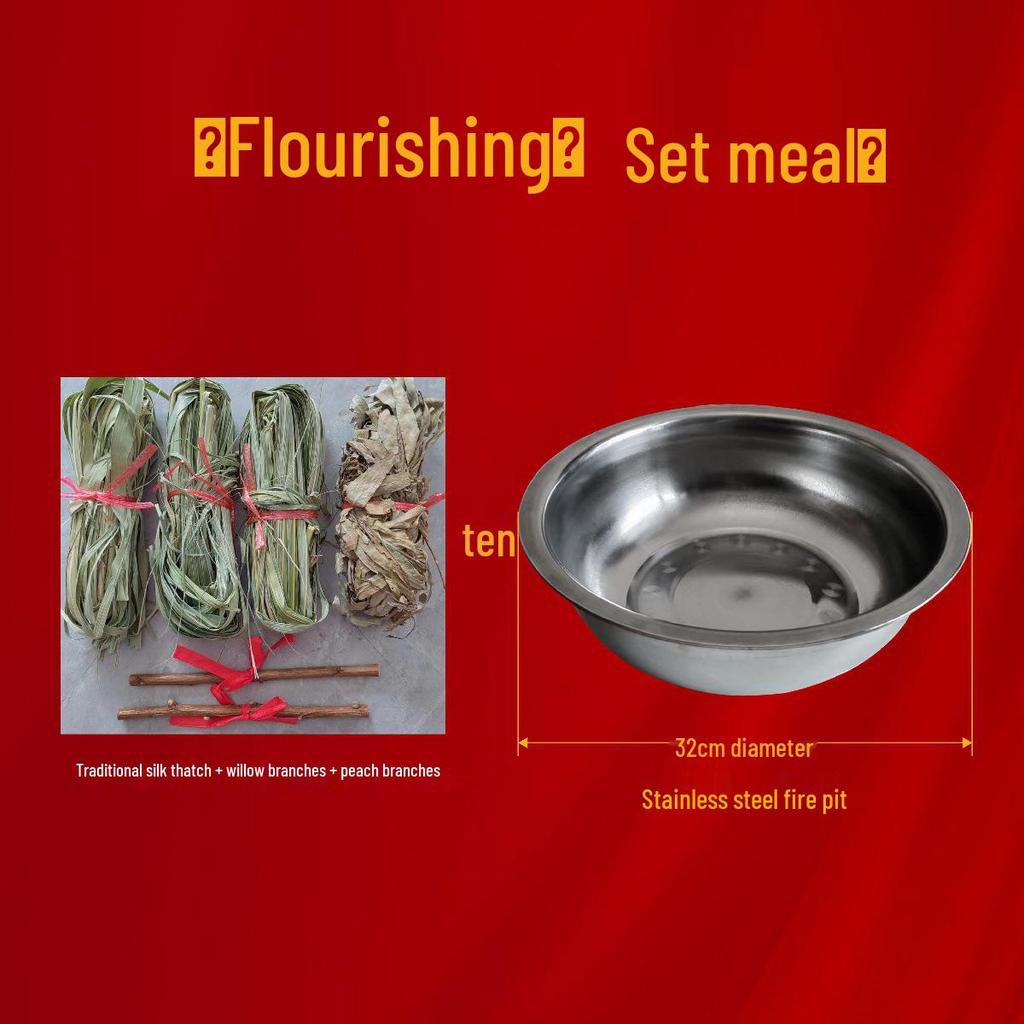 Luck-Cleansing Set: Lemongrass, Pomelo, Willow & Peach for Home & Wedding