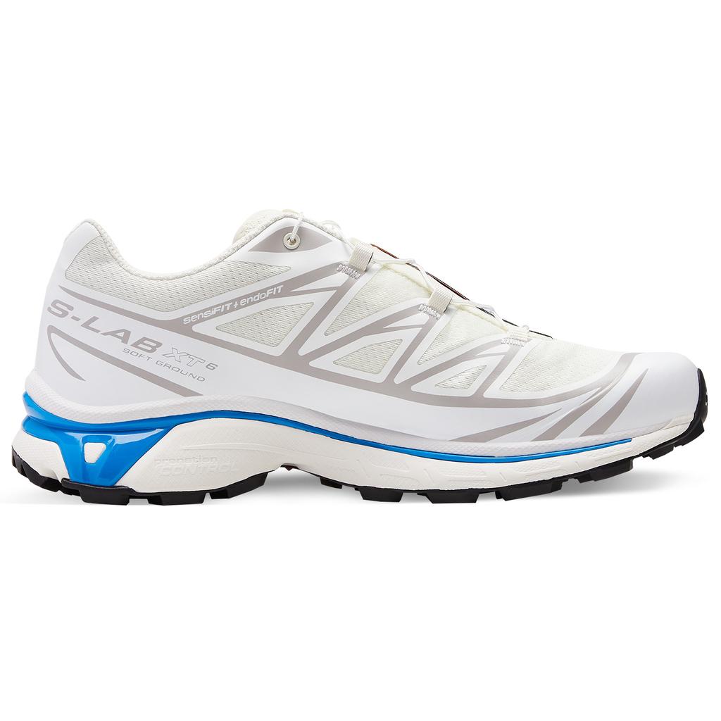 SALOMON XT 6 Leather Low top Casual Trail Running Training City Commuting Running Shoes Unisex Vanilla L47381700