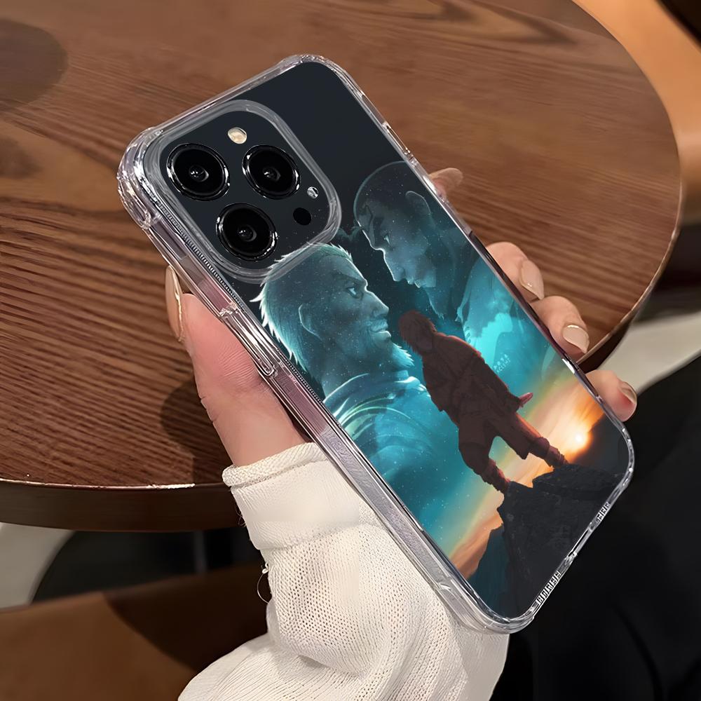 

Anime Vinland Saga Phone Case For IPhone 15 Pro Max 16 Pro Max 14 13 11 12 Mini Xs X Xr 7 8 Plus Se Transparent Cover iPhone 15 Plus
