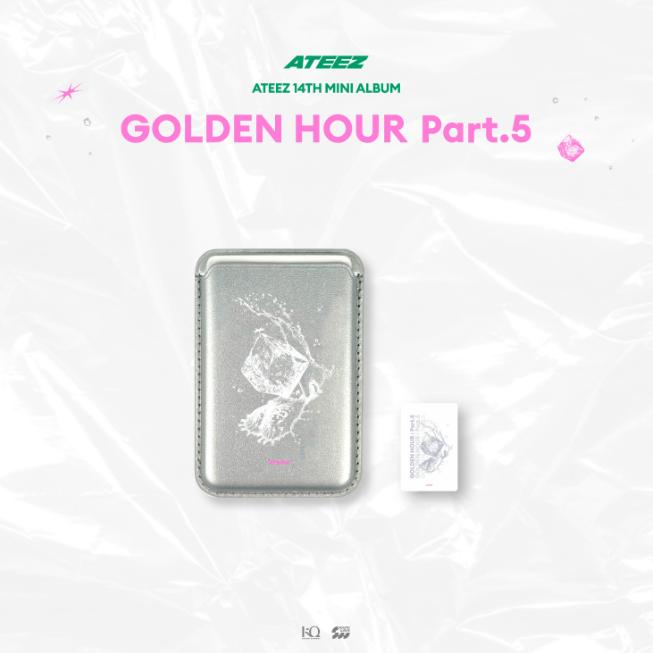 Предзаказ ATEEZ POP-UP Store GOLDEN HOUR: Часть 5 Магнитный чехол для карт