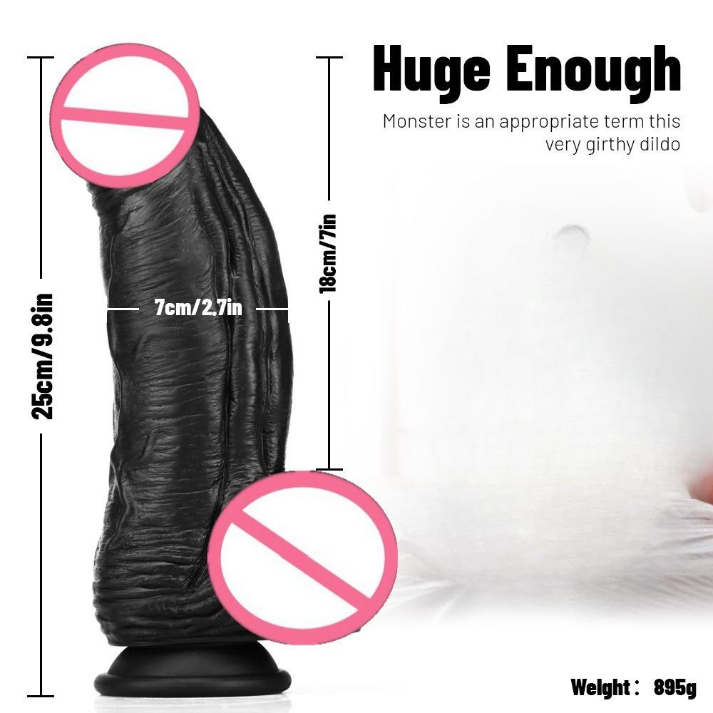 Thick Meat Bully Simulation Penis  Soft and Fun  Manual Masturbator  Female Genitalia Stallion Dildo Fake Penis