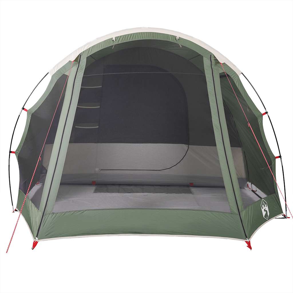 Family Tent for 6 People Green Waterproof