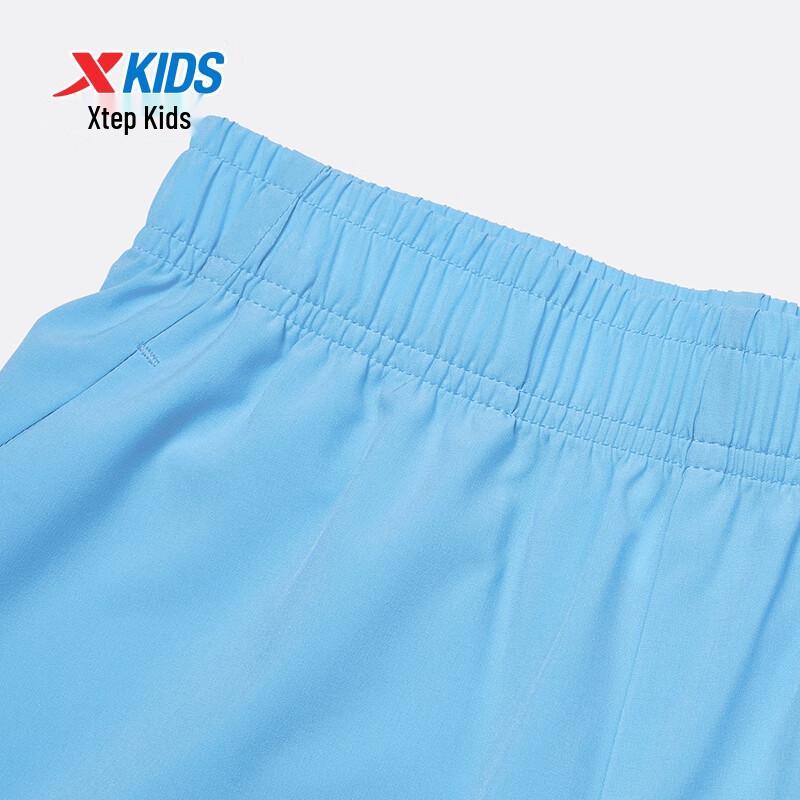 Xtep Boys' Skin-Friendly Woven Athletic Shorts