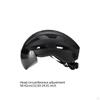 Casco da Bicicletta con Visiera Rimovibile per Ciclismo da Donna