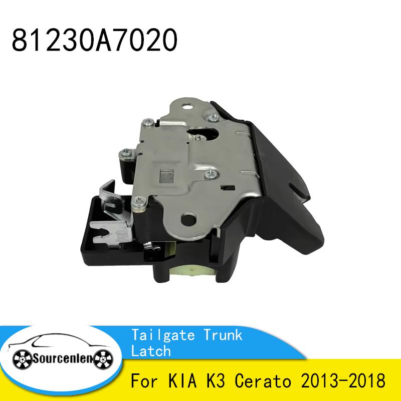 Brand New Car Rear Tailgate Trunk Latch Tailgate Lock Actuator for KIA K3 Cerato 2013-2018 81230A7020 81230-A7020