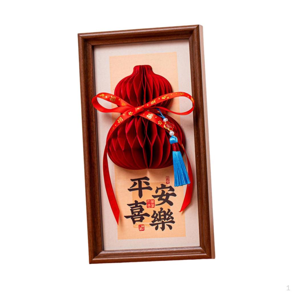 Chinese Year Art Print, Wall Art, Table Hanger, Multi-purpose Picture Frame for Entryway, Shelf,