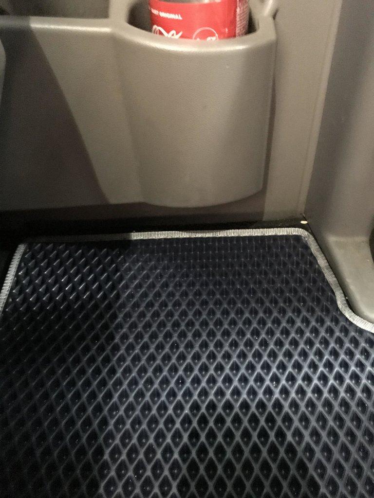 Dywaniki 2-rzędowe do oryg. Przepustka ładunkowa. (Ewa czarna) Dla mercedesa Sprintera W906 2006-2018