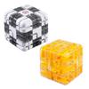 2Pcs Rolling Ball Maze Cube Kids Brain Teaser 3D Puzzle Maze Cube Toddlers Stress Relief Logical Thinking Training Bead Maze Educational Toy