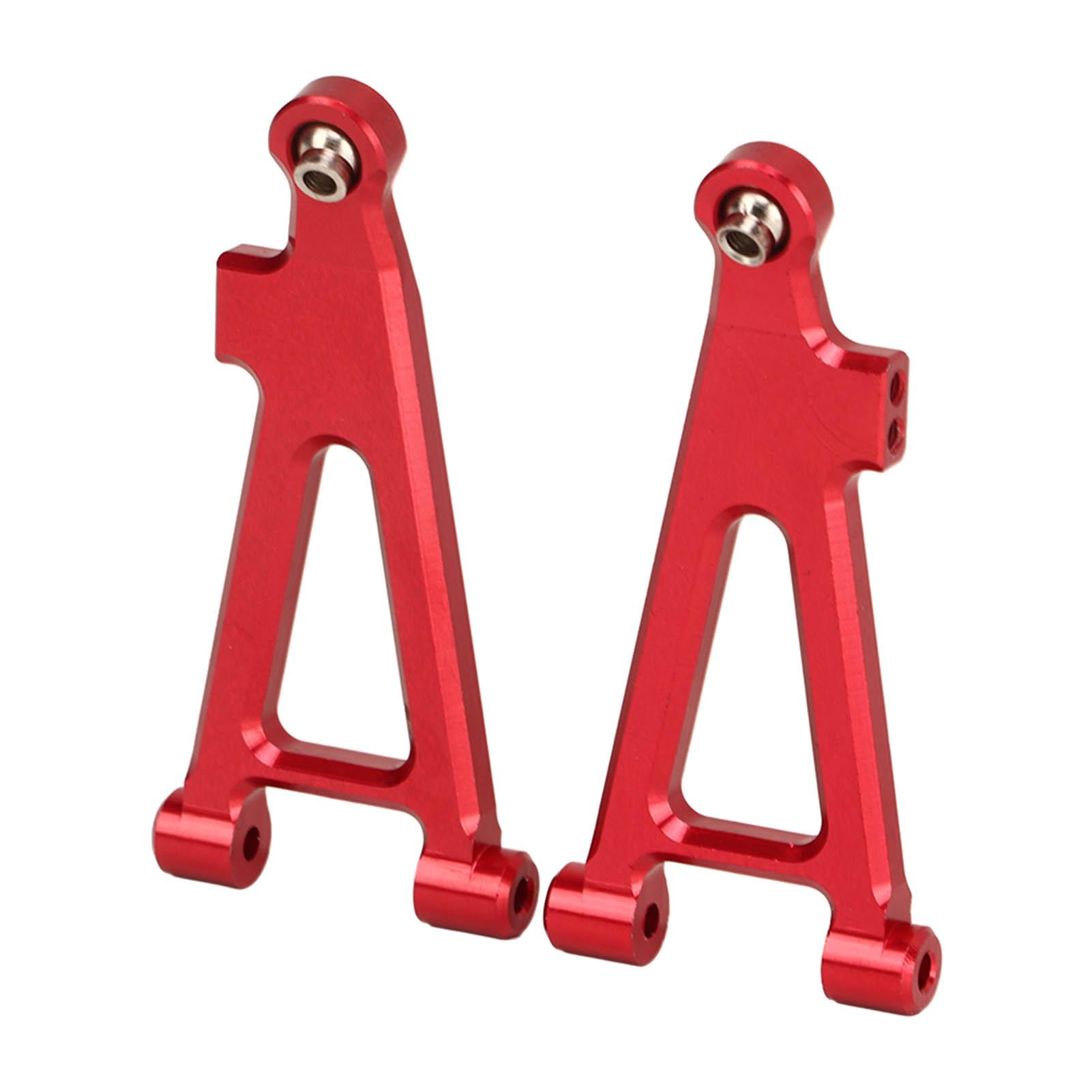 

2Pcs Front Lower Swing Arm Aluminum Alloy Accessory for MJX 116 16208 16207 16210 Red