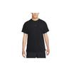 Nike T Shirts Men's Black Crew Neck Moderate DD7019-010