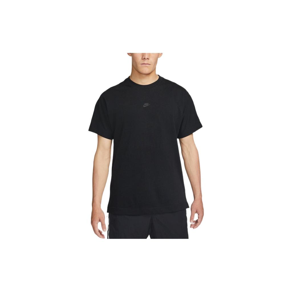 Nike T Shirts Men's Black Crew Neck Moderate DD7019-010