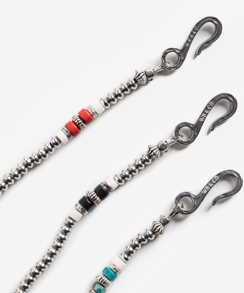 Wild Bricks W25 Metal Bead Bracelet (Black)