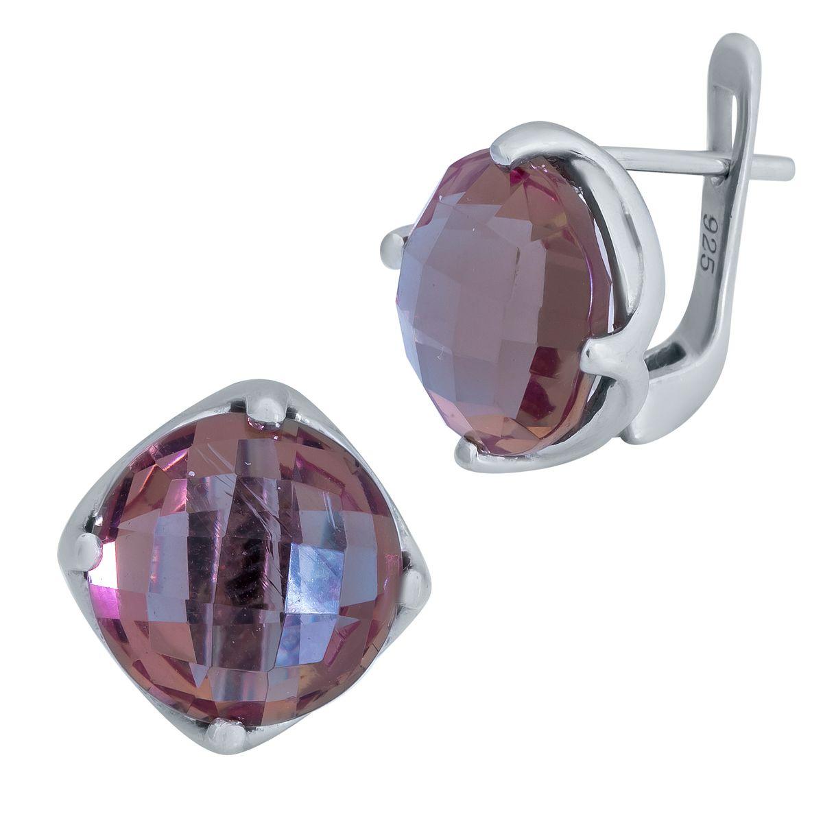 

Срібні сережки з Султаніт султанітом 5.392ct (1964682) різнокольорові кольору