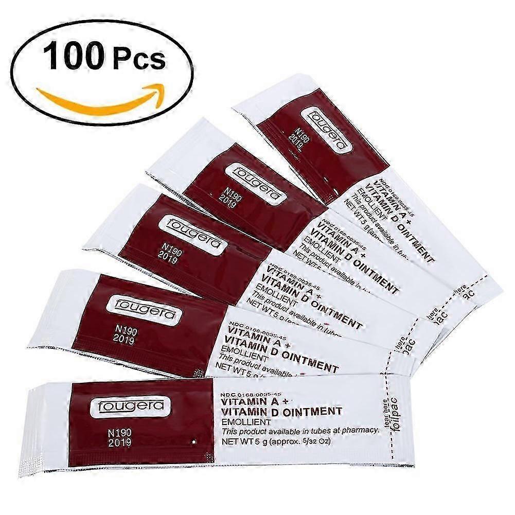 100 Stück Professionelle Narbenfreie Tattoo Nachsorgecreme Schnellere Heilung Make-up Vitamin Salbe A&D.