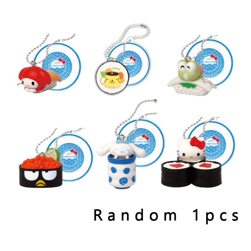 

Японский Гача Мини-брелок и фигурка (10 вариантов) #sushi plate random 1pcs