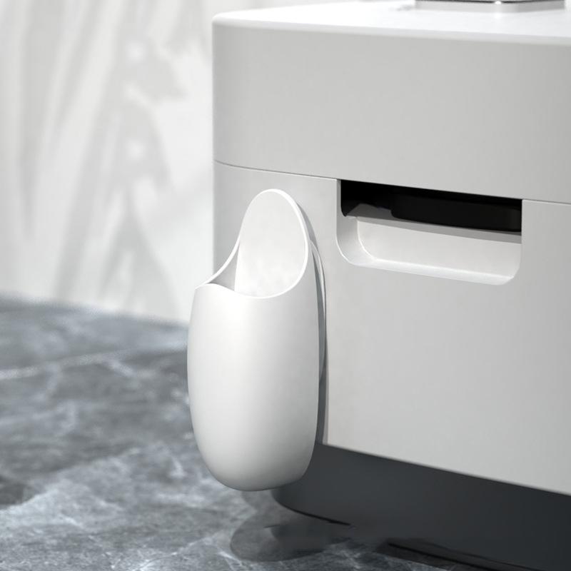 Kitchen Rice Scoop Holder Traceless Rice Cooker Spatula Organizer Tableware Storage Rack Spoon Holder Bathroom Utensil