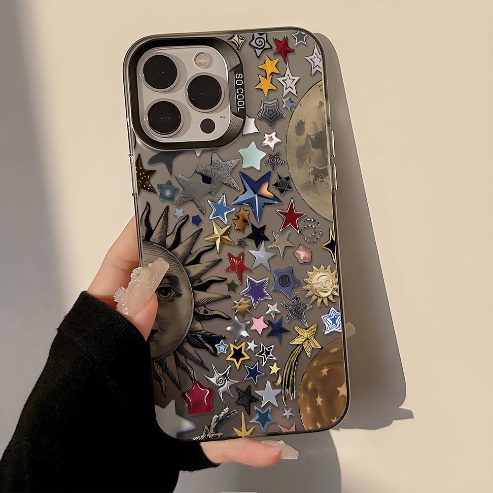 ტელეფონის ქეისები iPhone 11 13 16 ProMax-ისთვის, iPhone 13 14 15 ProMax 12 13 ProMax-ის ქეისი, Samsung A55 A05S A54 A06 S22 A15 A12 A22 A52S S23 S24 ფერადი IMD