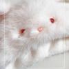 Little Rabbit Winter Plush Hat Anti-cold Fluffy Ear Protection Cap Rabbit Ears Warmer Hat  Women