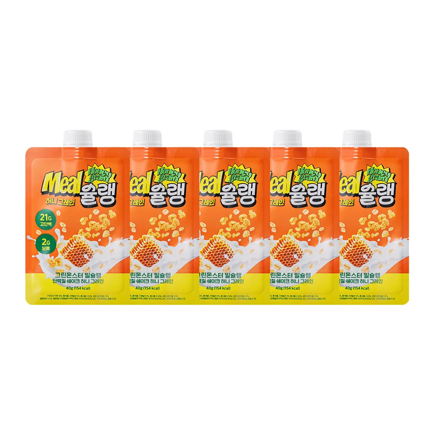 MealCHELIN Protein Shake #Honey Grain 5 Pouch 5P