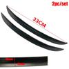 2Pcs Universal Protective Lip Car Fender Arch Fender Carbon Fiber Strips Wheel Eyebrow