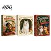 Holiday Countdown Ornament Set Christmas Cat Dachshund Advent Calendar 24-Day Acrylic for Tree Hanging Supplies Decoration Cute Cat/Dachshund