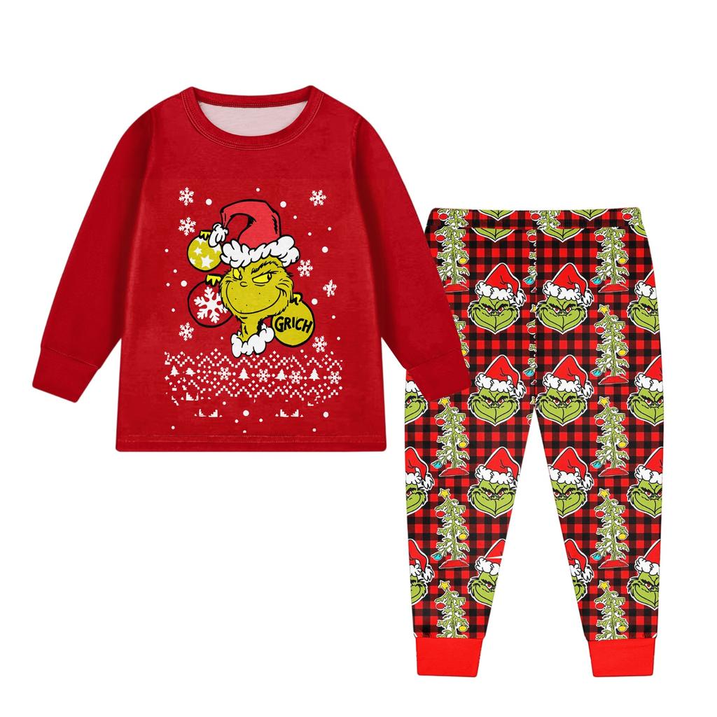 Children's Fashion Suit Skirt Round Neck Long Sleeve Top Pants