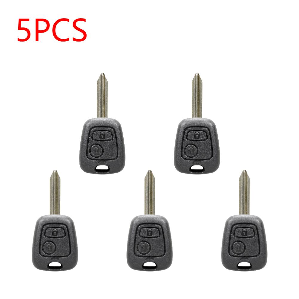 2 Button Remote Car Key Fob 433MHz Car Keyless Entry Remote Control ID46 Chip Car Remote Key for Citroen/Xsara/Picasso/Berlingo