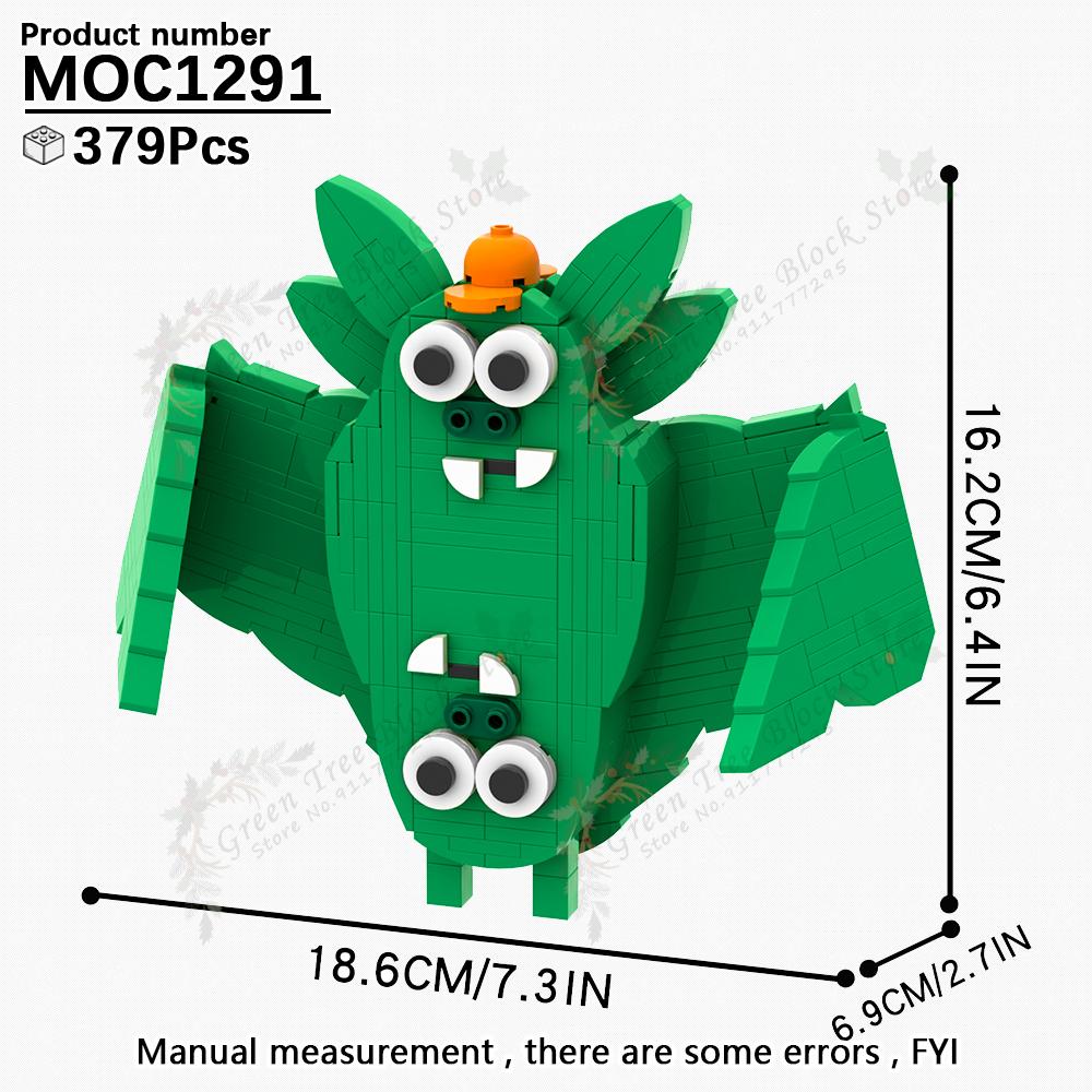 Horror Game Series Pianosaurus Yarnaby Cat Backrooms MOC Creative Banban Monster Building Block Model DIY Bricks Kids Gifts Toys