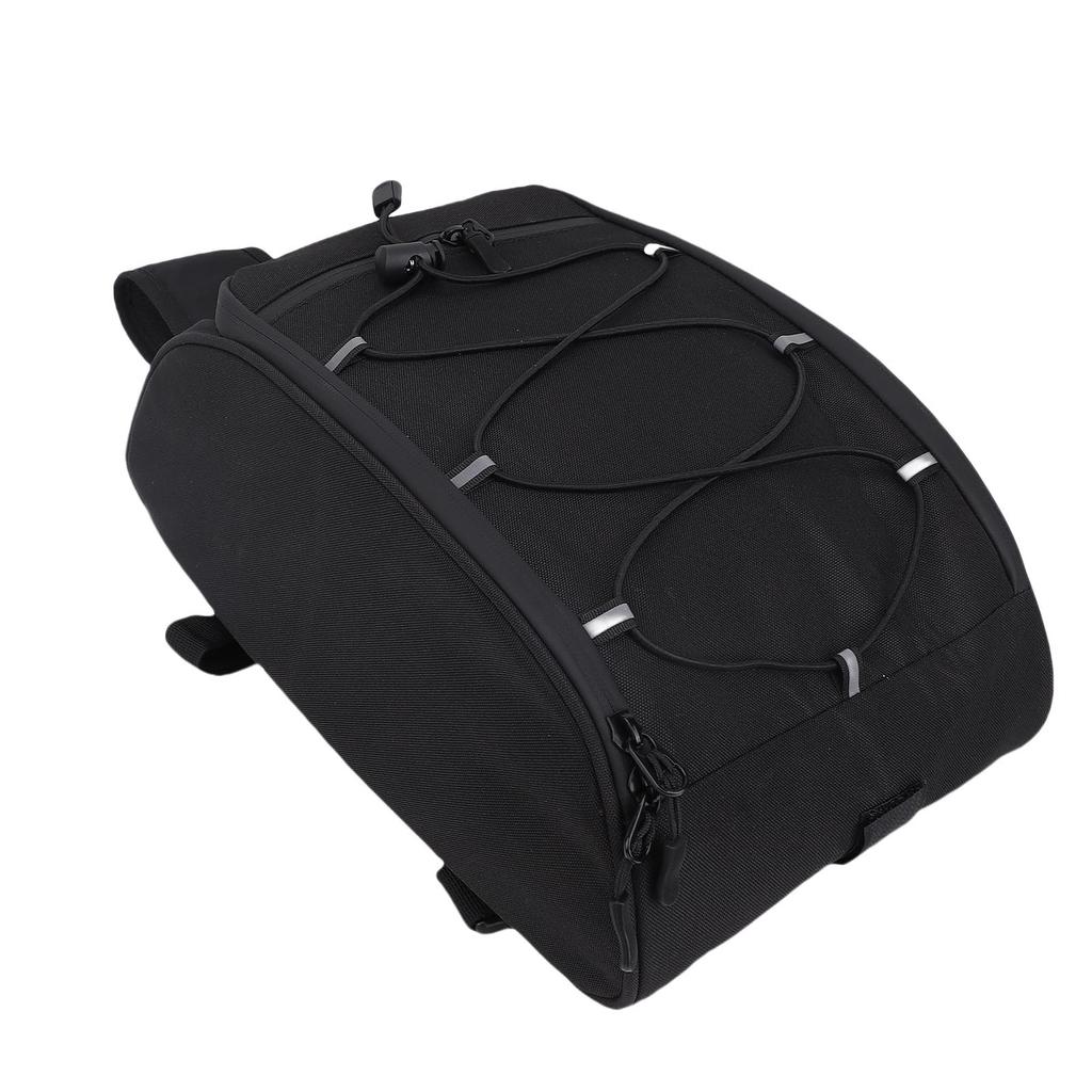 Bike Rear Rack Bag Quick Release Waterproofing Oxford Fabric Cycling Backseat Storage Luggage Bag for Mountain Bike