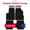 Basic Velour Floor Mats, For Chrysler Pacifica Suv (2003-2008)