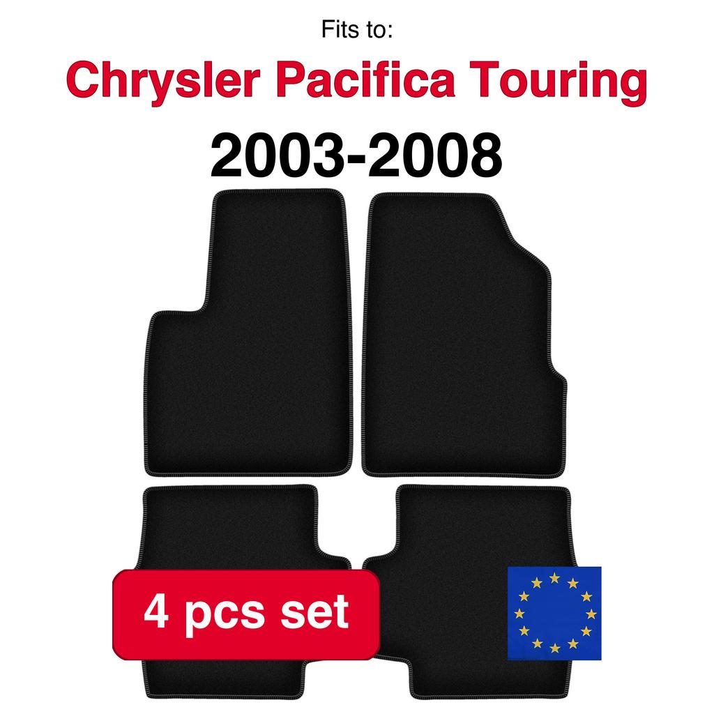 Basic Velour Floor Mats, For Chrysler Pacifica Suv (2003-2008)