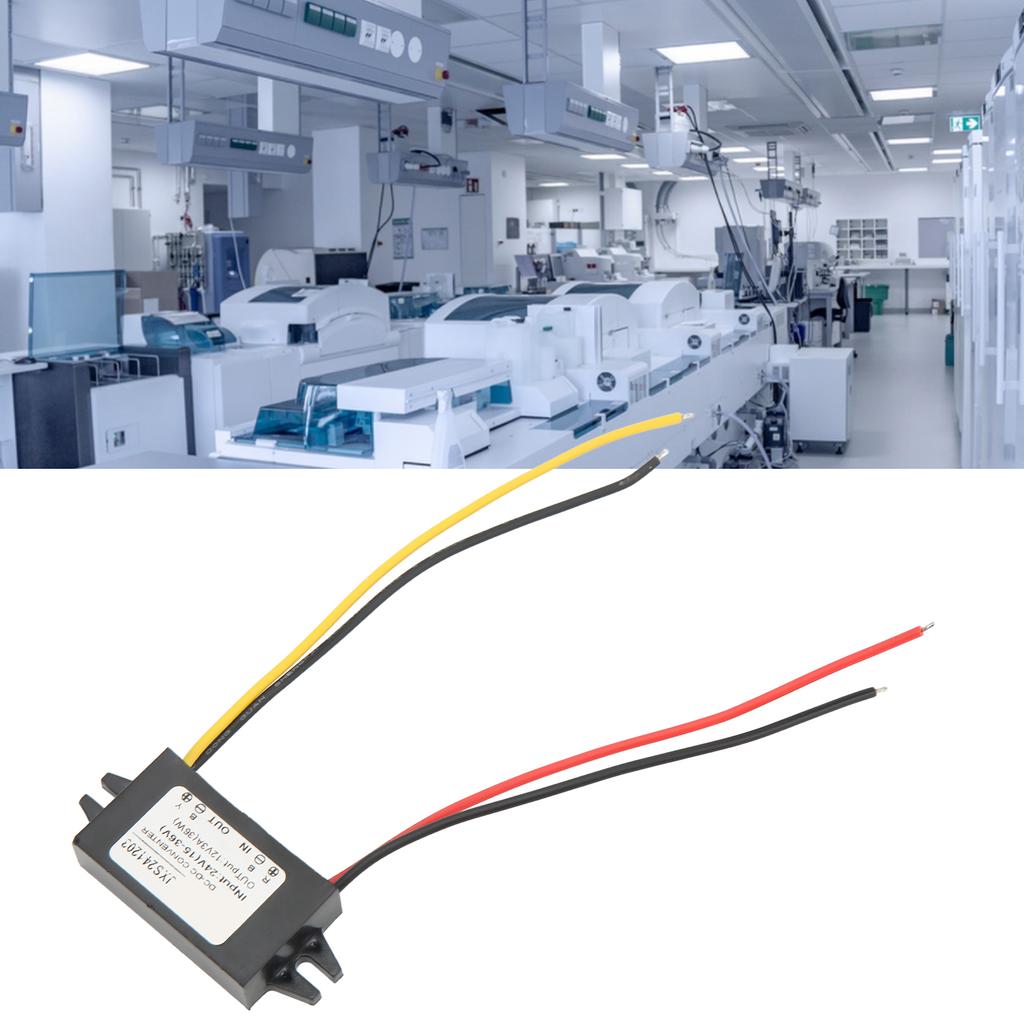 DC Buck Module Ultra Thin Waterproof PP Housing High Conversion Rate Buck Voltage Converter Module 2