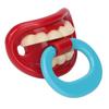 Baby Smile Teeth Pacifier Safe Practical Lightweight Baby Funny Teeth Pacifier for Nursery Bedroom