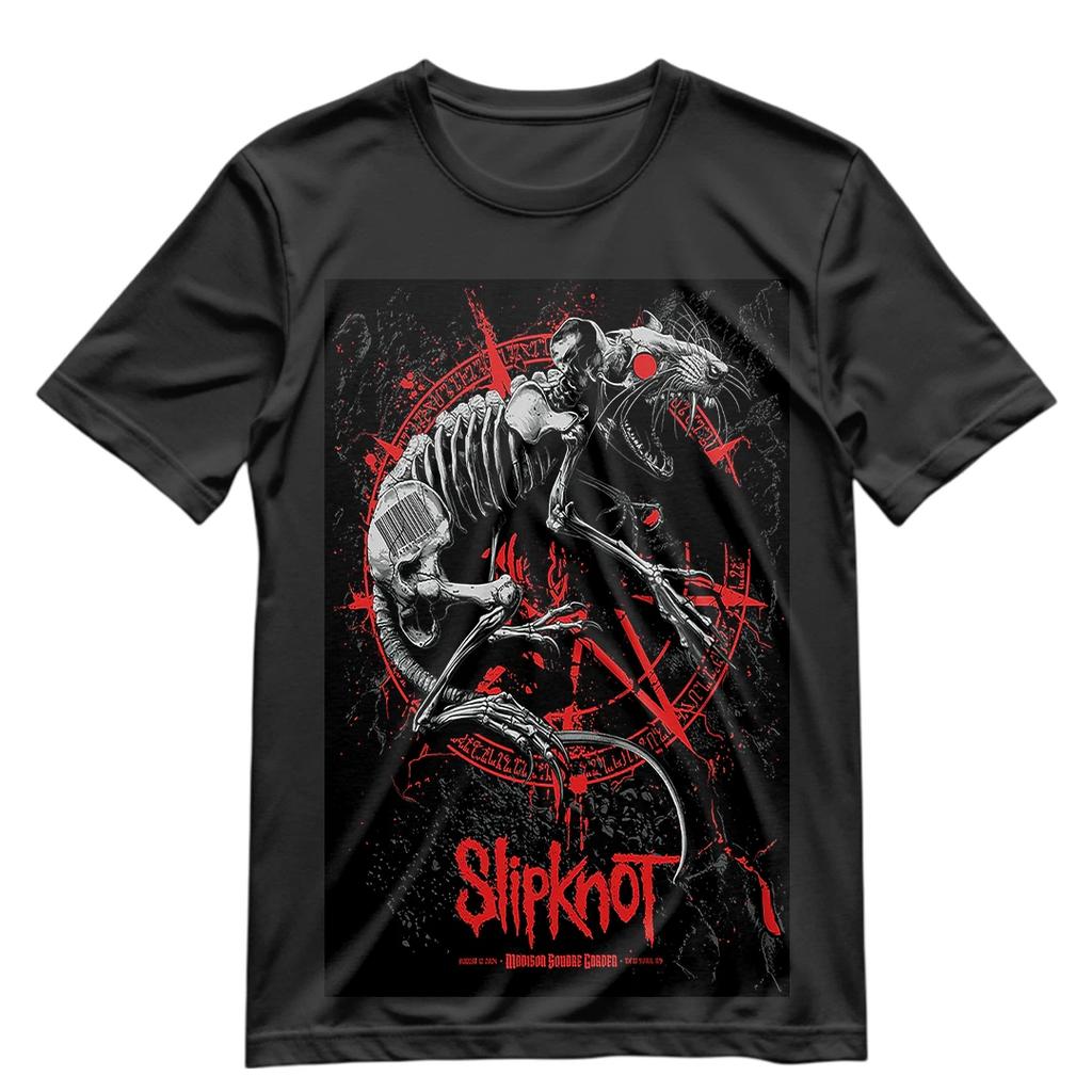 Maglietta Slipknot Maglietta Poster Tour Slipknot 2024 Maglietta Grafica S-XXXL
