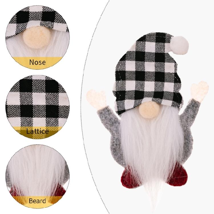 3/6pcs Christmas Decorations Tableware Holder Bag Gnome Tableware Fork Knife