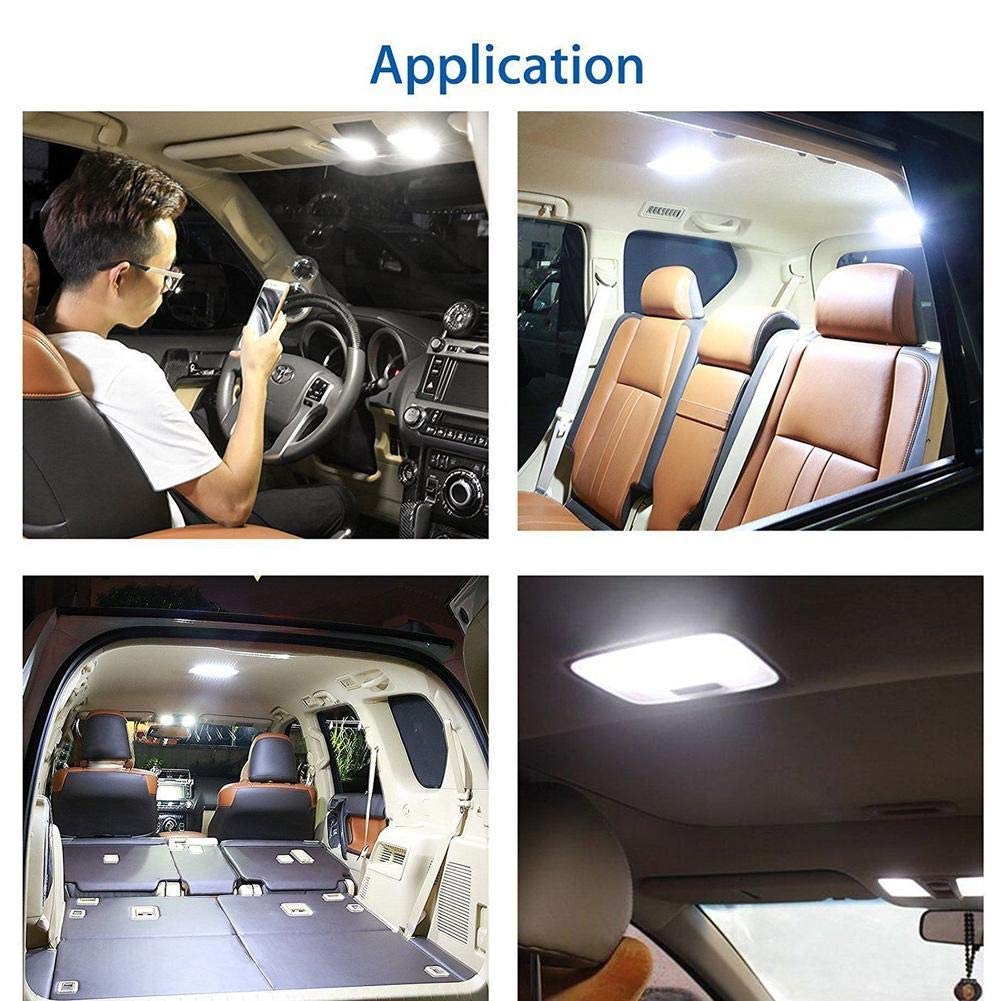 Lsuoehsn Car Interior Lights, 36 LED, Roof Light, Ceiling Light, Reading Light