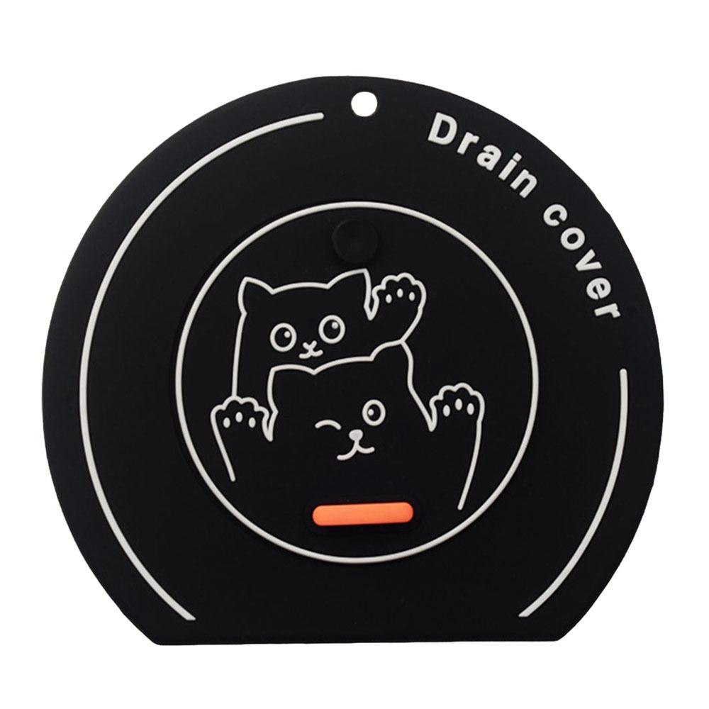 Insect-proof Floor Drain Cover Reusable Drain Stopper Sewer Pipe Cover Anti-Odor Drainage Floor Pad Bathtub Shower Drain Plug