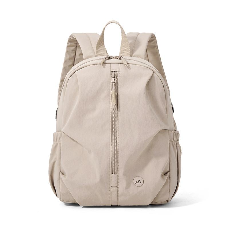 

Solid Color Backpack Women s Travel Lightweight Backpack сірий колір