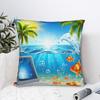 Pillow Cover Frutiger Aero Aesthetic  Retro Trendy Pillow Case For Sofa Car Home Decor Pillowcases