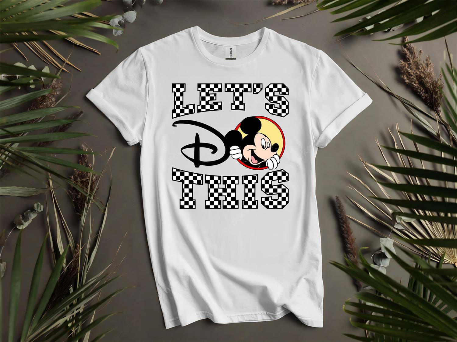 Let s Do This Disney Dad T-shirt T shirt Men Women Unisex Tshirt L109 L