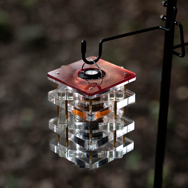 Camping Lampshade Acrylic Atmosphere Lampshade Outdoor Lantern Cover Lampshade Flashlight Campinglight Covers Camping accessory