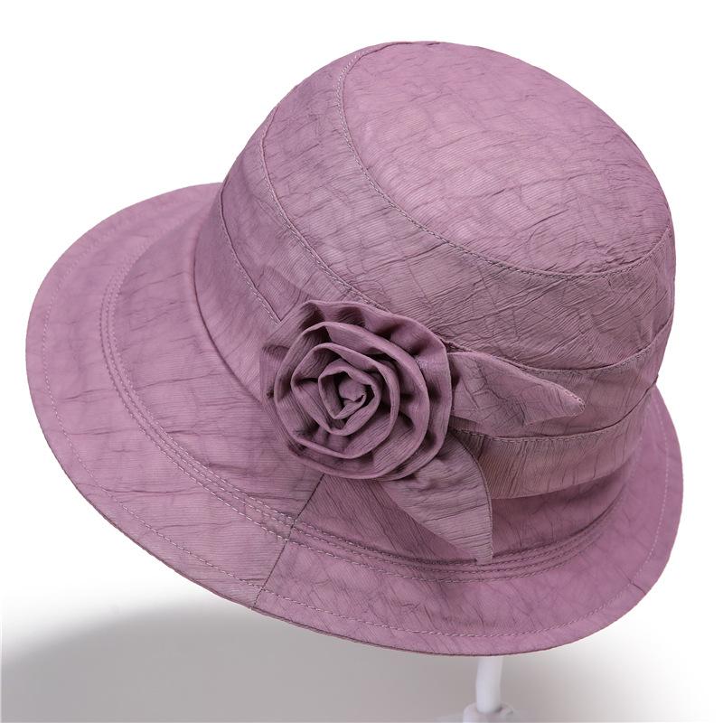 

Hat Women s thin cloth hat Spring and summer bucket hat Sun hat Flower pot hat Sun hat M（56-58cm）