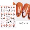 Delicate Manicure Decal Strong Stickiness Ultra-Thin DIY