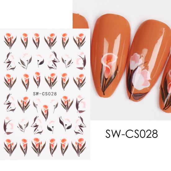 Delicate Manicure Decal Strong Stickiness Ultra-Thin DIY
