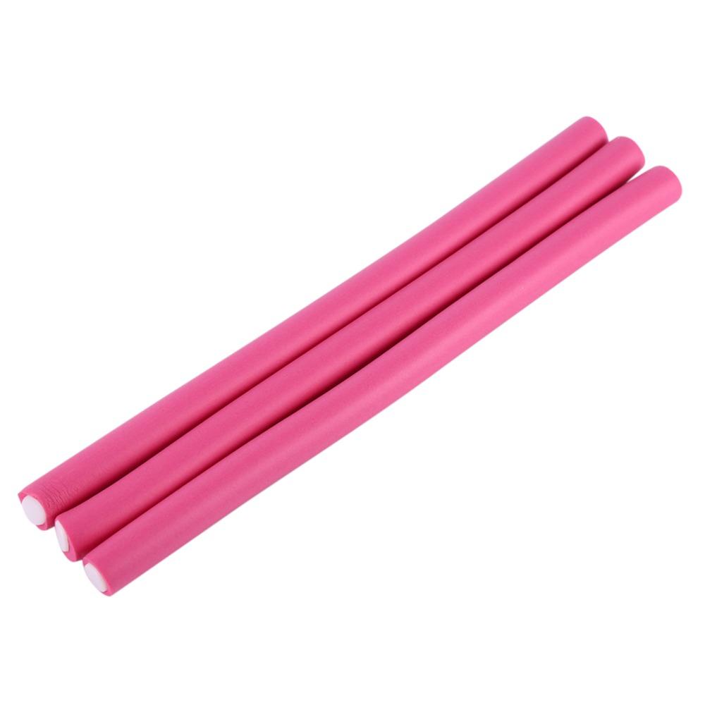 10Pcs/Set Flexi Rods Soft Hair Rollers Soft Foam Heatless Curler Rollers Salon Use