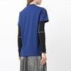 Y-3 FW21 Logo Pullover Short Sleeve T-Shirt Women T-Shirts Blue H61898