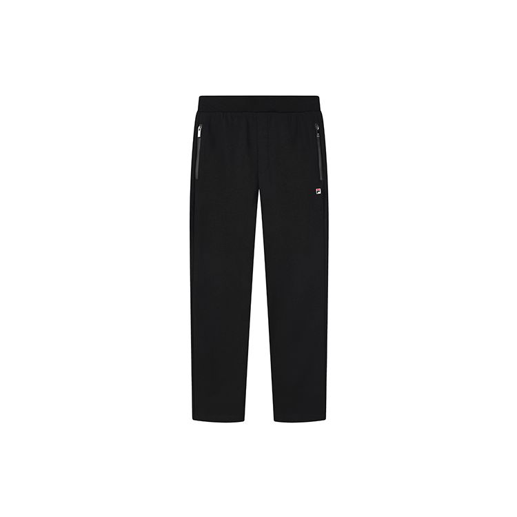 FILA Sports Leisure Knitted Long Pants Men bottoms Black F11M038624GBK XL
