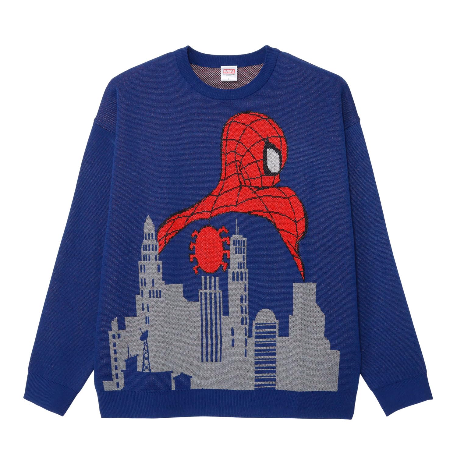 

Small Planet Marvel Knit Pullover Spider-Man