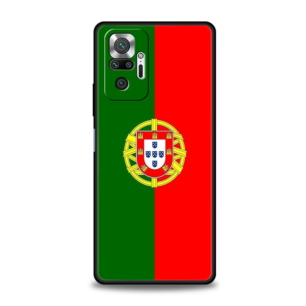 

Portugal Phone Case For Xiaomi Redmi Note 14 13 5G 10 11 12 Pro Plus 4G 14C 13C 12C 10C Black Cover Redmi Note 10