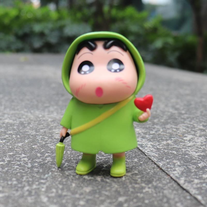 Нохара Синосукэ Q-версия, Версия в дождевике, Карандаш Син-Син, Признание, Любовь, Син-Син в дождевике, Фигурка в коробке.